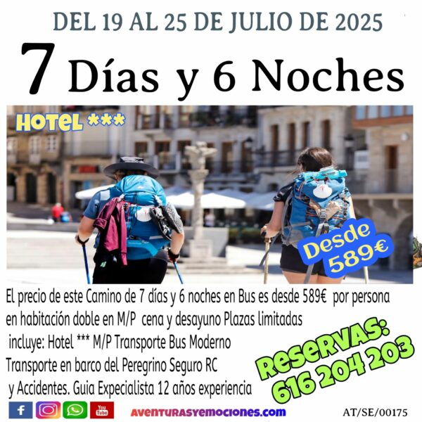 19/07/2025 - Camino de Santiago Muros Noia