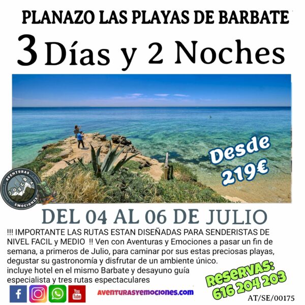 04/07/2025 - Las Playas de Barbate El Planazo