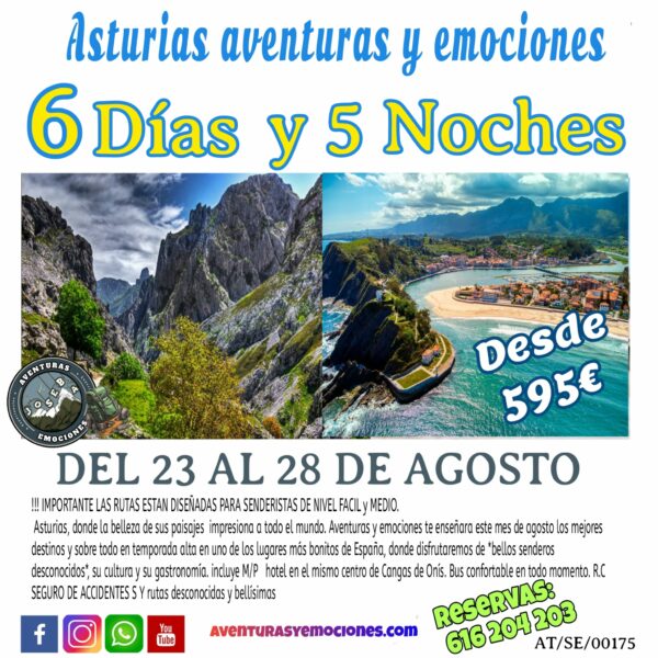 23/08/2025 - Asturias Nuevos Senderos Belleza Natural
