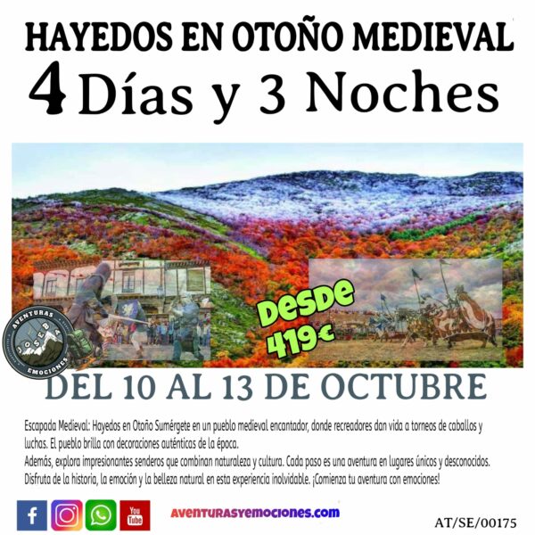 10/10/2025 HAYEDOS OTOÑO DESCONOCIDO  MEDIEVAL