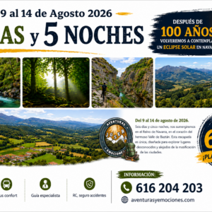 09/08/2026 NAVARRA  VALLE DE BAZTAN SENDEROS  LEYENDAS Y ECLIPSE SOLAR