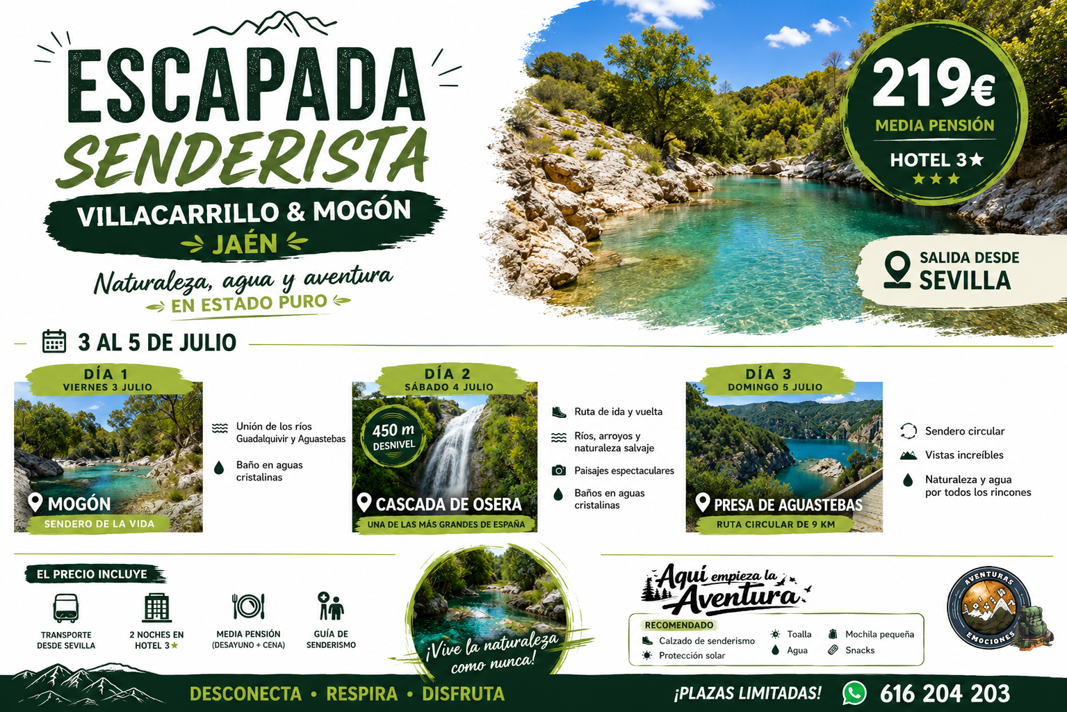 03/07/2026 ESCAPADA A LA SIERRA DEL AGUA 