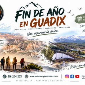 AVENTURA FIN DE AÑO MONTAÑAS Y CASAS CUEVAS EN GUADIX